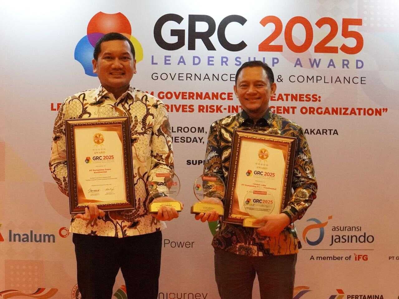 PTK Raih Penghargaan di Ajang GRC & Leadership Award 2025