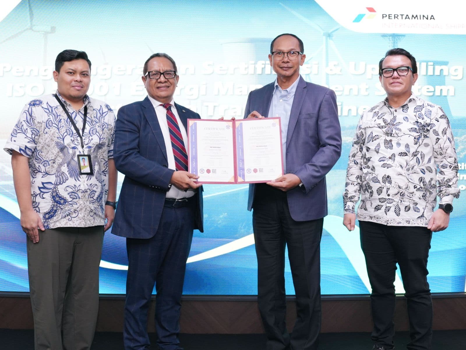 PTK Achieves ISO 50001 Certification, Strengthening Fleet Reliability, Efficiency, and Operational Sustainability through Energy Management Transformation