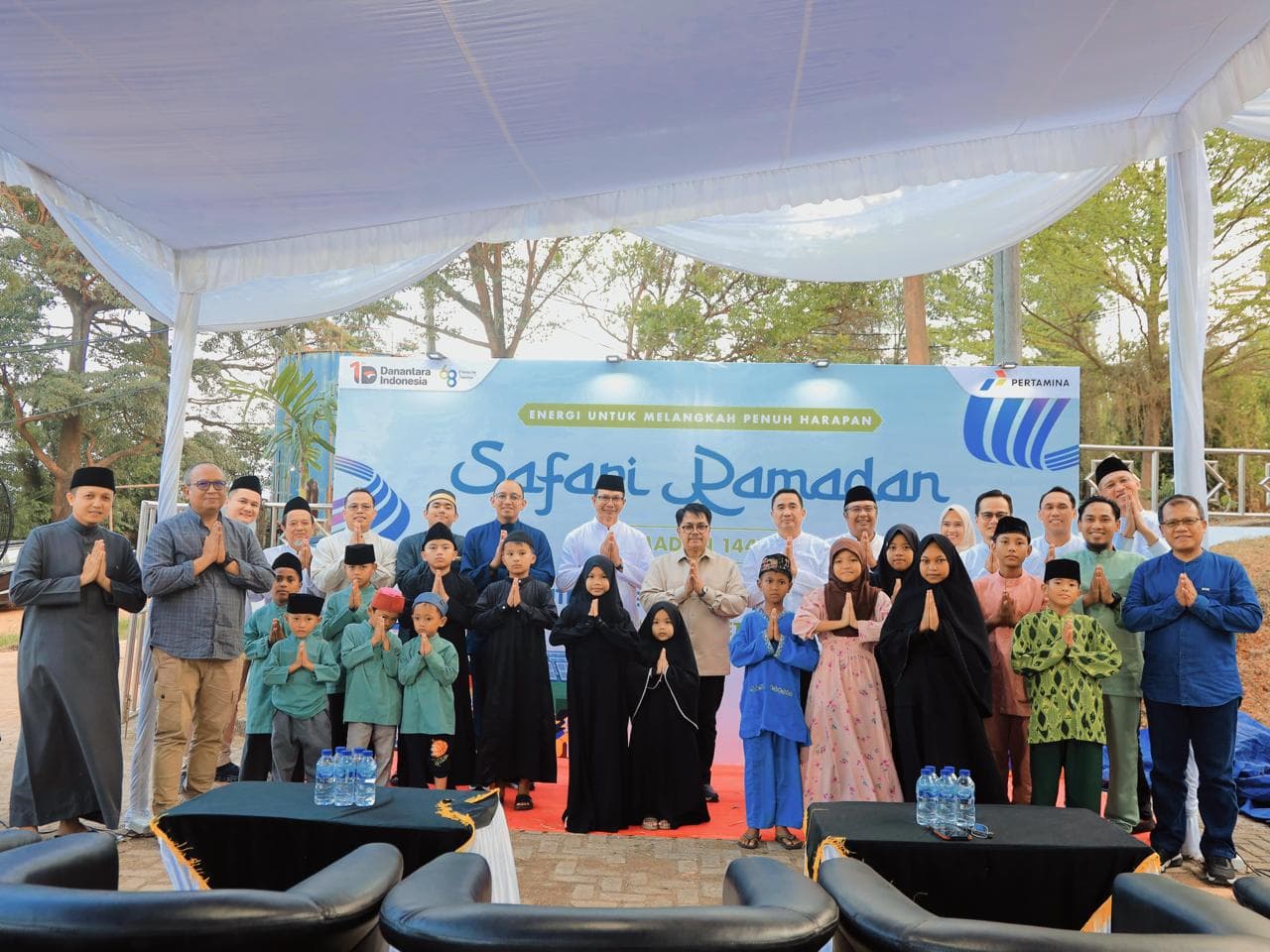 Energi untuk Melangkah Penuh Harapan, Pertamina Trans Kontinental Santuni Lebih dari 700 Penerima Manfaat di Ramadan 2026