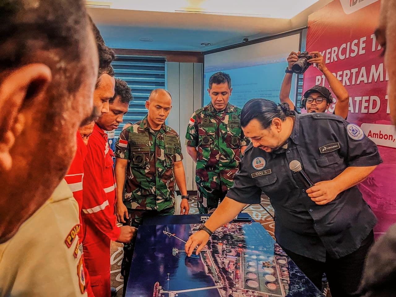 Jaga Keamanan Pelabuhan Energi, PTK Gelar Simulasi ISPS Code di Wayame