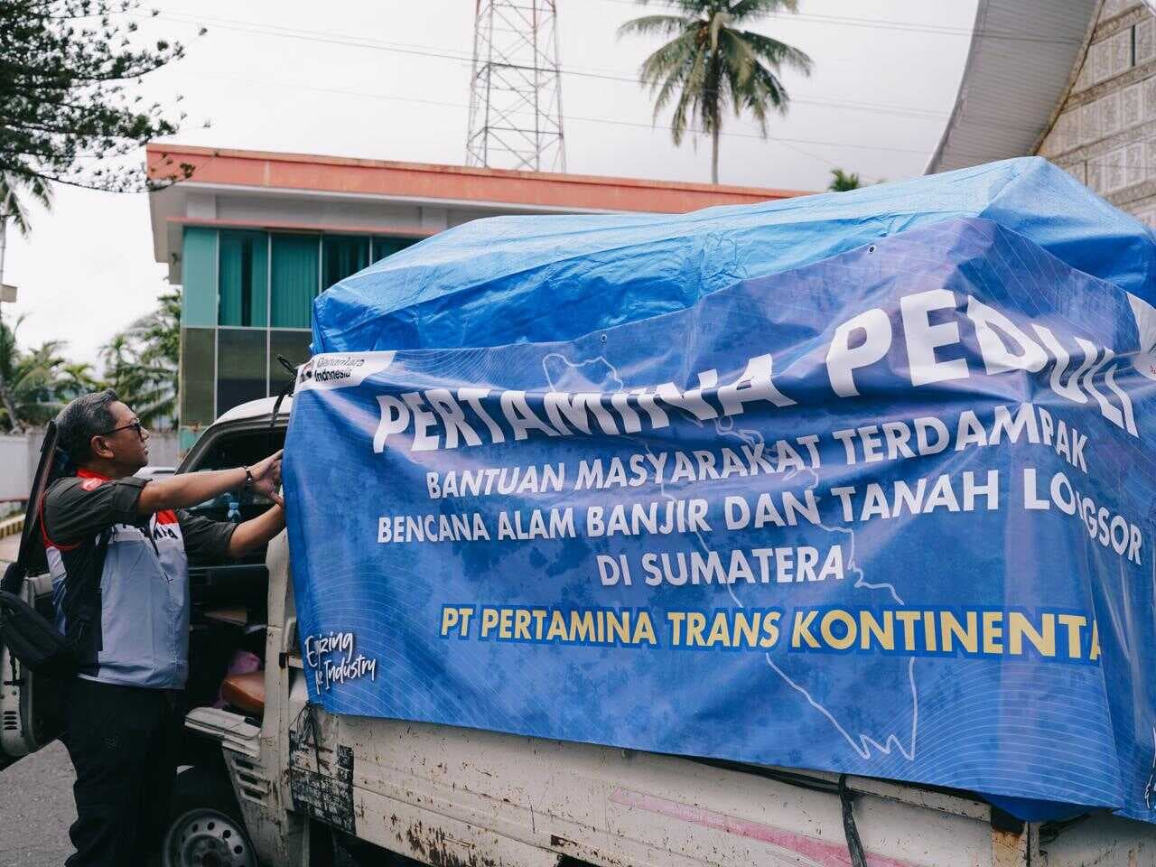 Unwavering Efforts: PTK Mobilizes Aid and Volunteers by Sea to Accelerate Disaster Recovery in Sumatra