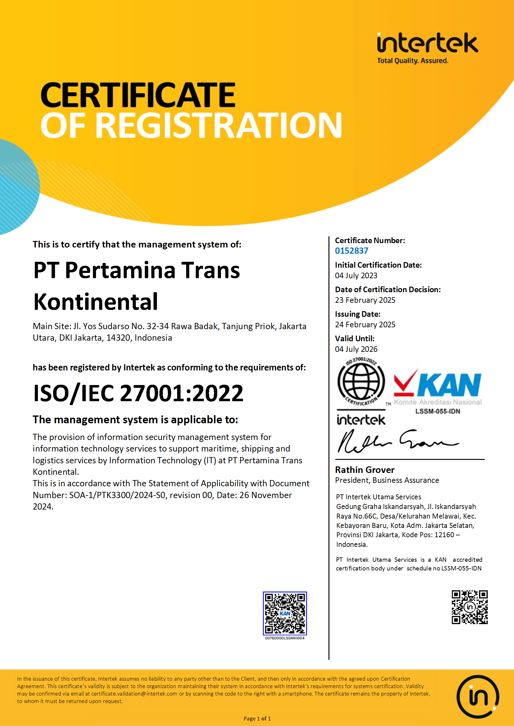 ISO 27001:2022